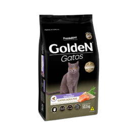Ração Golden para Gatos Adultos Sabor Salmão