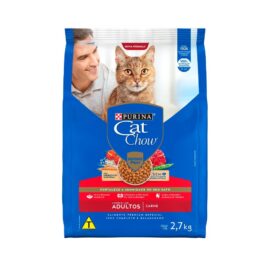 Ração Cat Chow para Gatos Adultos Sabor Carne