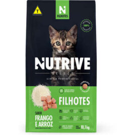 Ração Seca Nutrive Select Frango e Arroz Gatos Filhotes