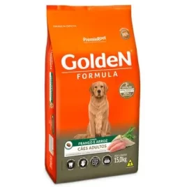 Ração Golden Fórmula para Cães Adultos Sabor Frango e Arroz